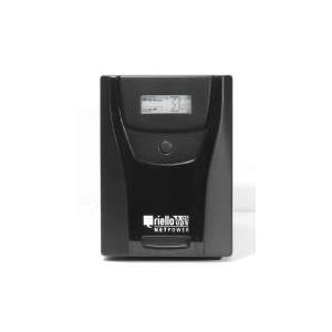 Riello NetPower NPW 2000 | 2000VA/1200W Stromversorgung mit Line-Interactive-Technologie, Automatischem Spannungsstabilisator, Automatischem Batterietest etc. (NPW2000)
