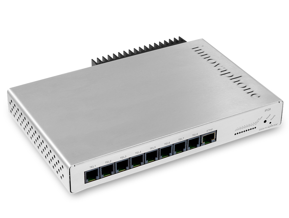 Innovaphone IP29-8 VoIP Gateway für 8 analoge Nebenstellen PoE RJ11