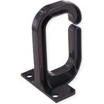 VALUE Kabelöse, 40×80 mm, Kunststoff, schwarz (26.99.0323)