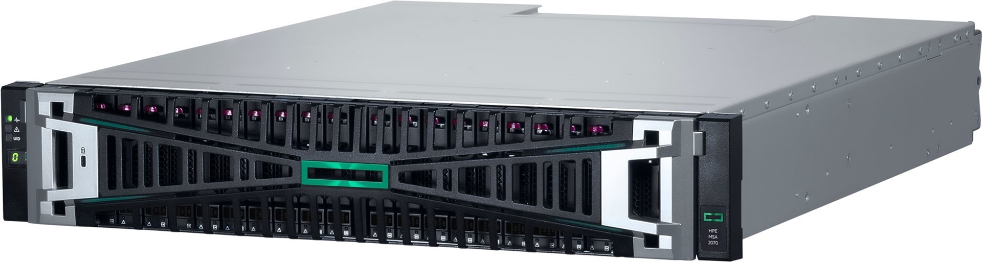 Hewlett Packard Enterprise HPE Modular Smart Array 2070 10/25GbE iSCSI SFF Storage (P76569-B25)
