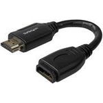 StarTech.com 15,20cm (6") HDMI 2.0 Port Saver Cable (HD2MF6INL)