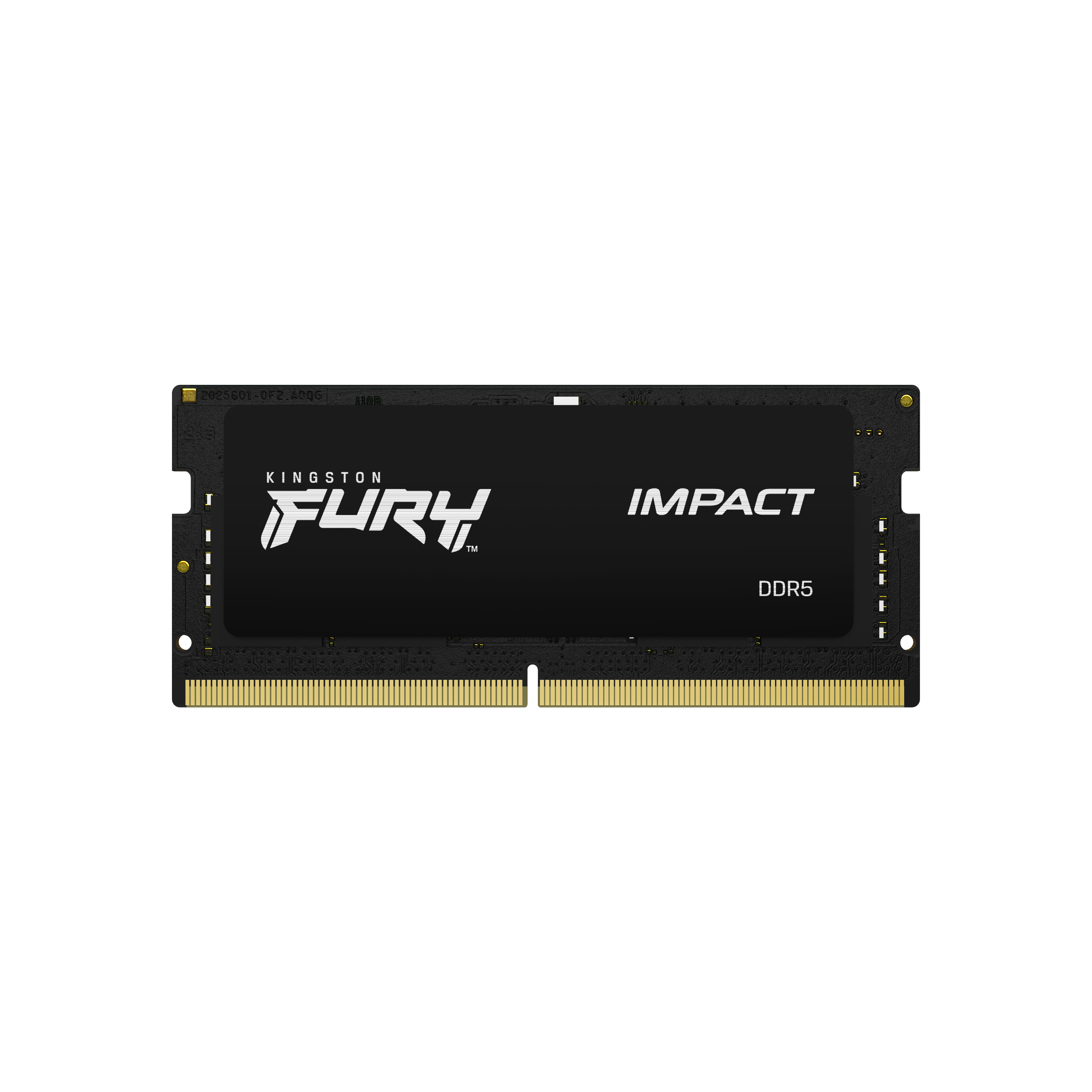 Kingston FURY Impact 32 GB DDR5-6000 CL38 SO-DIMM Kit Schwarz