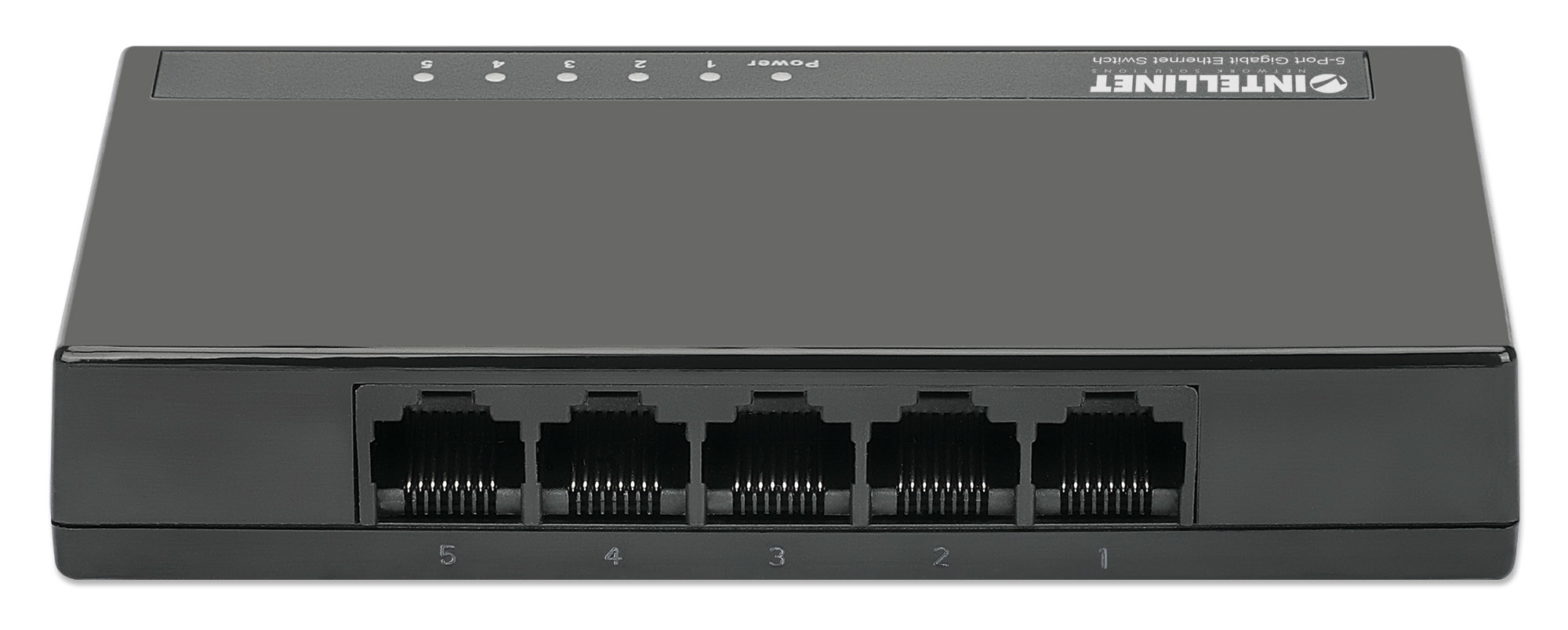 Intellinet 561747 5-Port Gigabit Ethernet Switch schwarz
