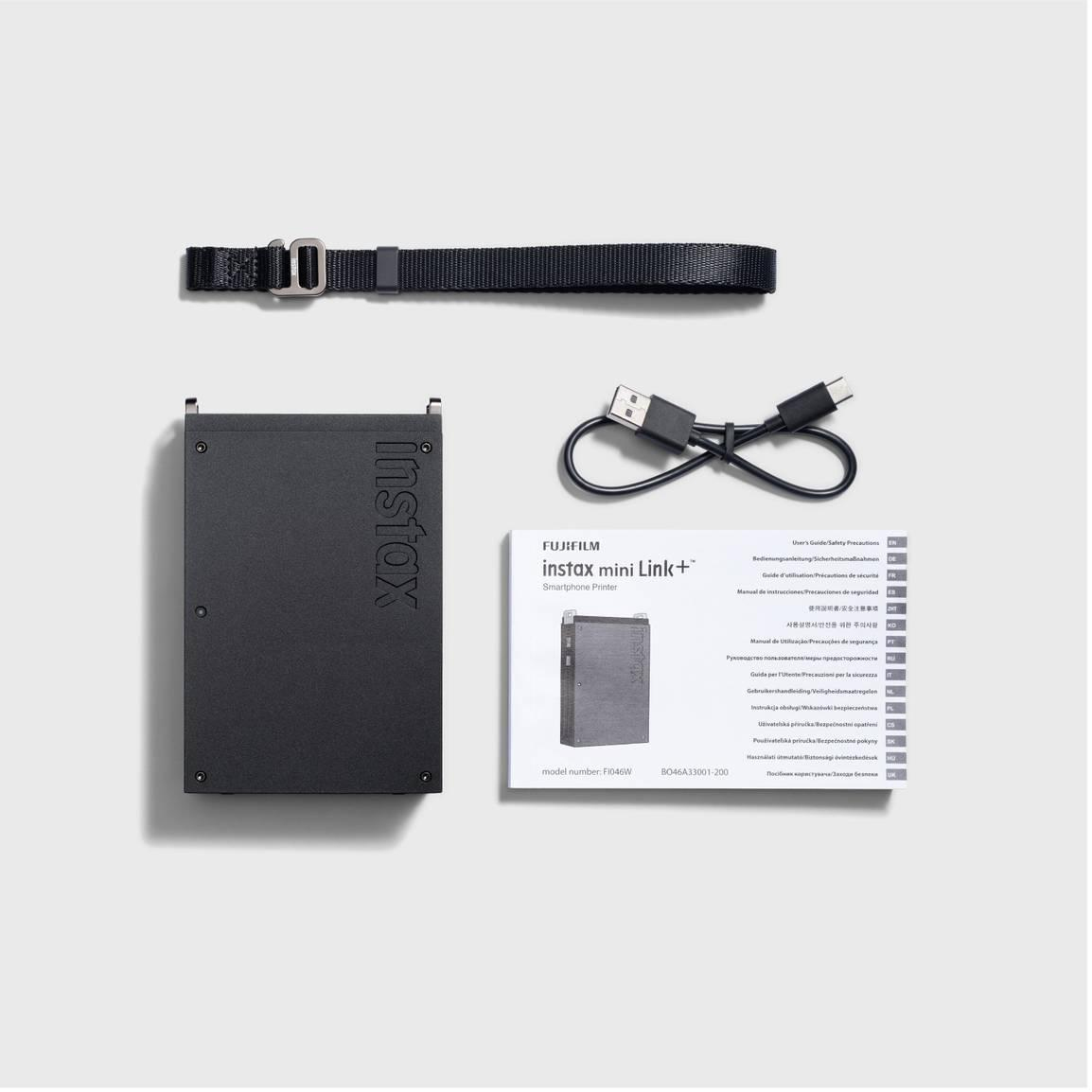 Fujifilm instax mini LINK PLUS Fotodrucker Bluetooth Schwarz