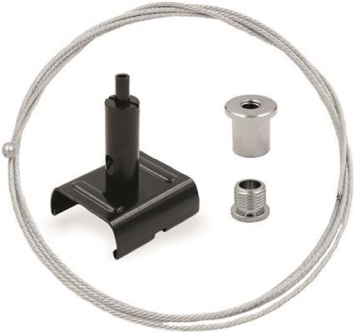 LTek 3PH Abhängeset 991810 Global 3m Seil schwarz (991810)