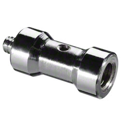 Walimex Spigot 1/4" auf 3/8" Gewinde Silber