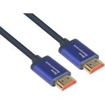 Alcasa 4521-SF020B HDMI-Kabel 2 m HDMI Typ A (Standard) Blau (4521-SF020B)