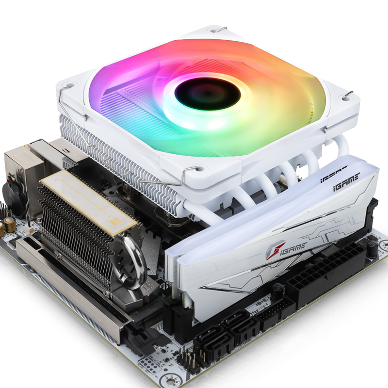 Thermalright AXP120-X67 Low Profile CPU-Kühler 120mm ARGB Weiß
