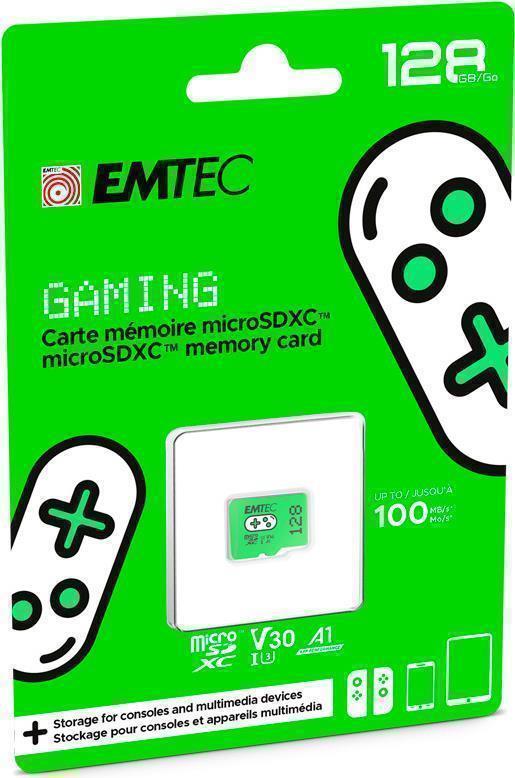 EMTEC Gaming Flash-Speicherkarte (ECMSDM128GXCU3G)