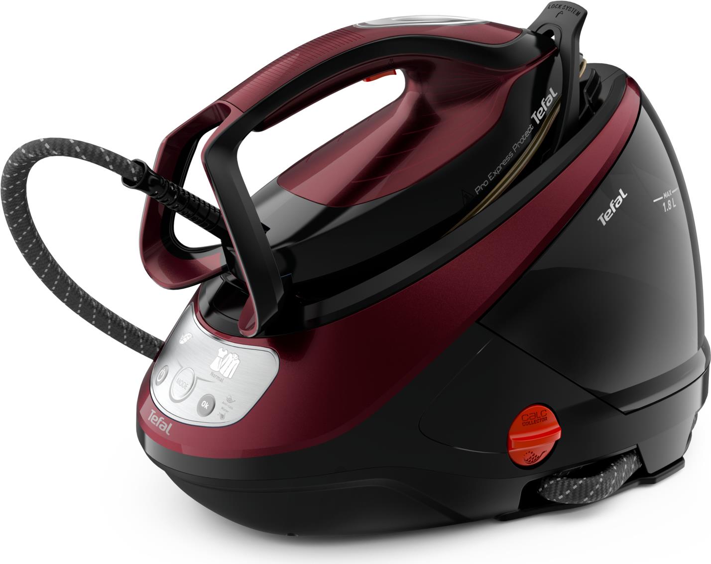Tefal Pro Express GV9230 Dampfbügelstation 2600 W 1,8 l Schwarz - Burgund (GV9230)