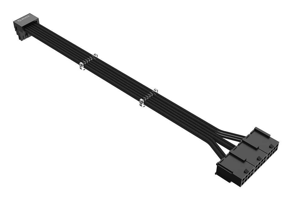 Akasa G-Nexus PX24 12+4-pin auf 3x8-pin 0,3 m Schwarz