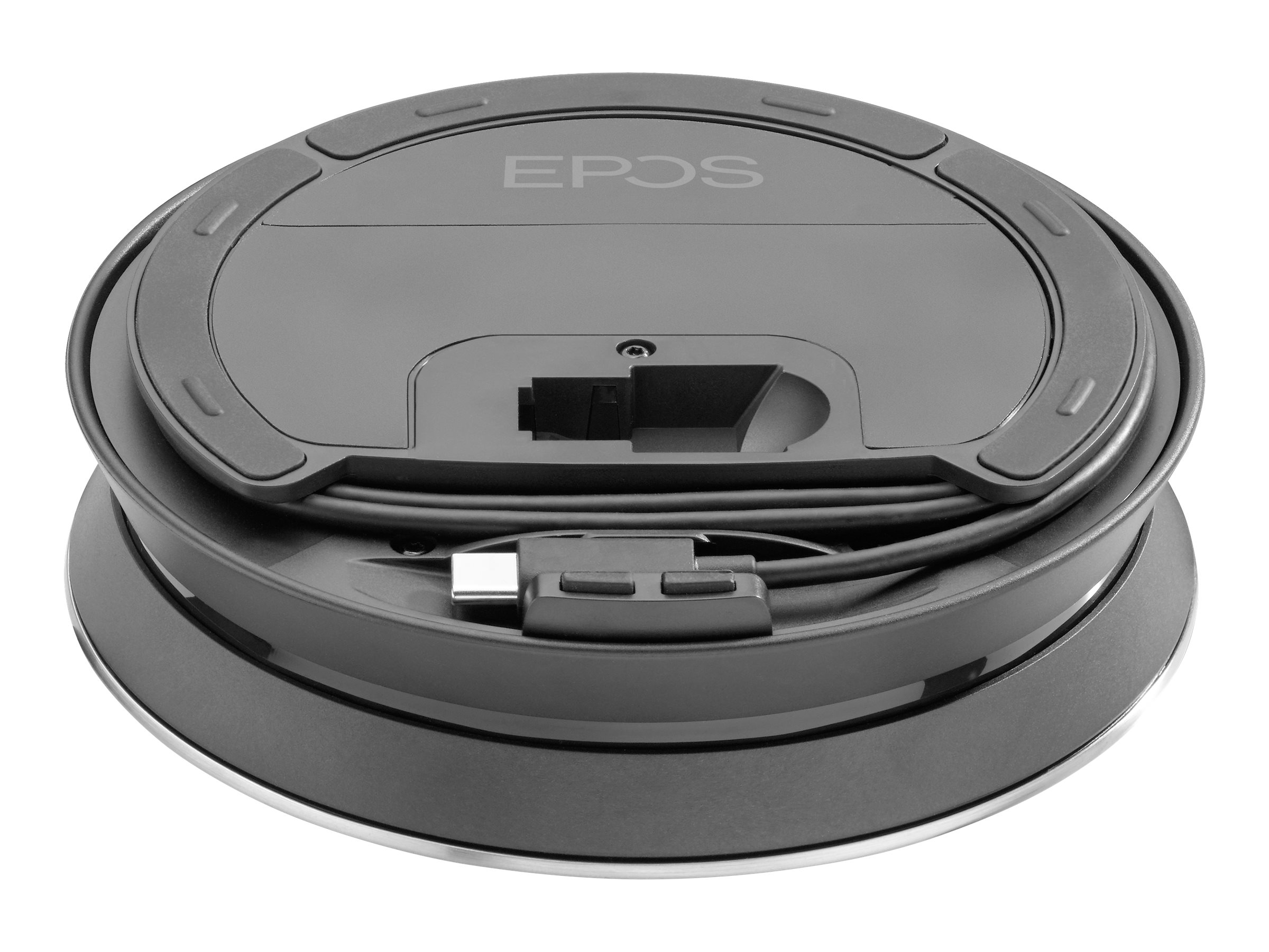 EPOS EXPAND SP 30T Freisprecheinrichtung Bluetooth USB-C USB-A Microsoft Teams Schwarz Silber
