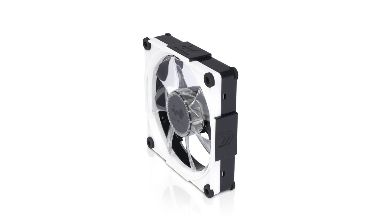 IN WIN AURORA Lüfter 12 cm Schwarz - Weiß