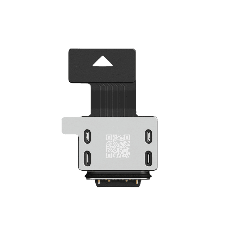 Fairphone FP5 USB-C Ladeanschluss Ersatzteil Schwarz