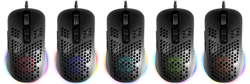 Defender SHEPARD GM-620L Gaming-Maus kabelgebunden optisch 12800 DPI 7 Tasten Schwarz