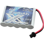 Amewi Modellbau-Akkupack (NiMh) 6 V 700 mAh Zellen-Zahl: 5 Stick Micro-Car-Buchse (28904)