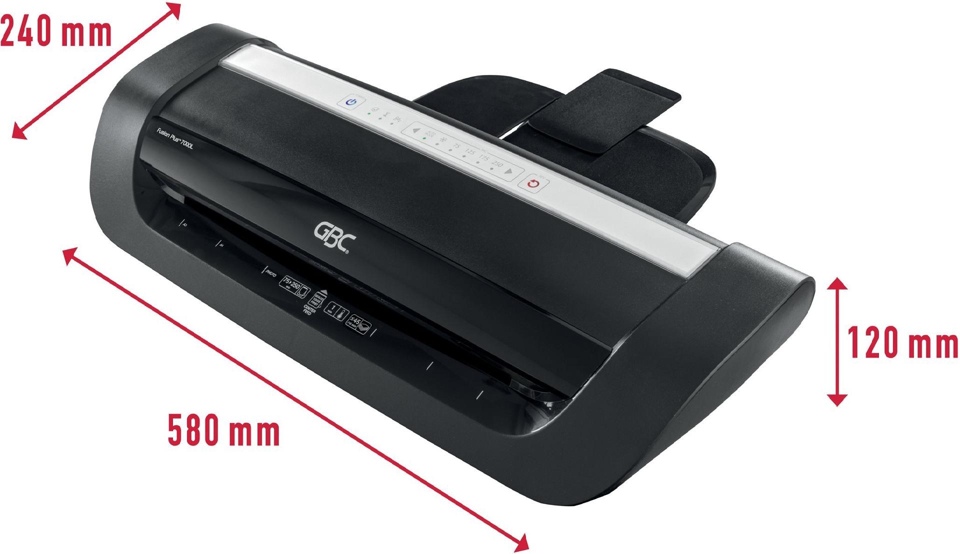 GBC Fusion Plus 7000L A3 Laminiergerät Schwarz