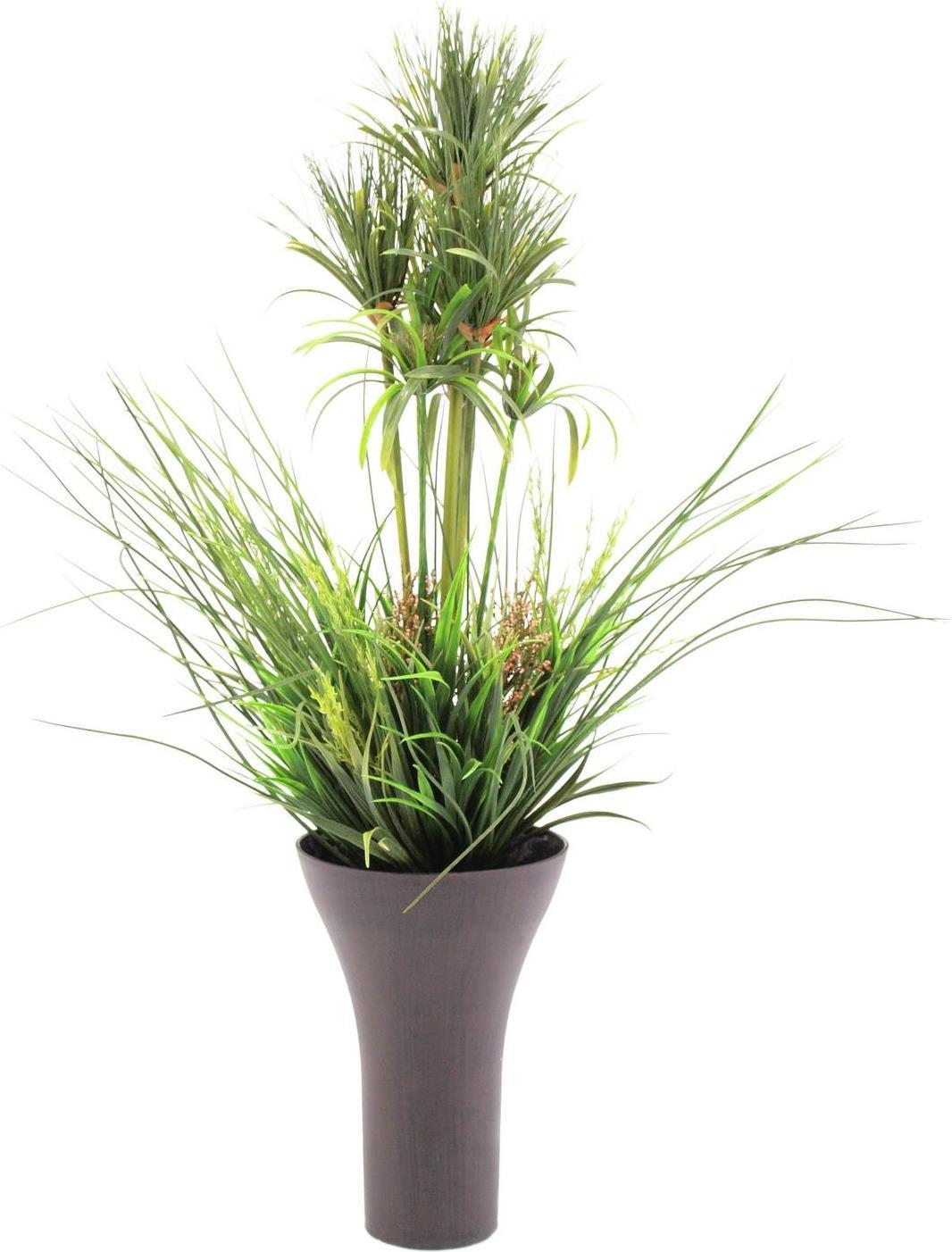 EUROPALMS Grasarrangement, künstlich, 90cm (82600137)