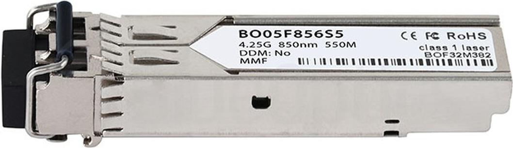 Kompatibler Cisco ONS-GX-2FC-MMI= BlueOptics© BO05F856S5D SFP Transceiver, LC-Duplex, 4GBASE-SW, Fibre Channel, Multimode Fiber, 850nm, 300M, DDM, 0°C/+70°C (ONS-GX-2FC-MMI=)