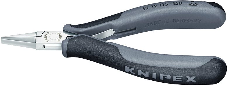 Knipex 35 12 115 ESD ESD Flachzange Gerade 115 mm