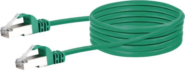 Schwaiger CKB6025 059 Netzwerkkabel 2,5 m Cat6 SF/UTP (S-FTP) Grün (CKB6025059)