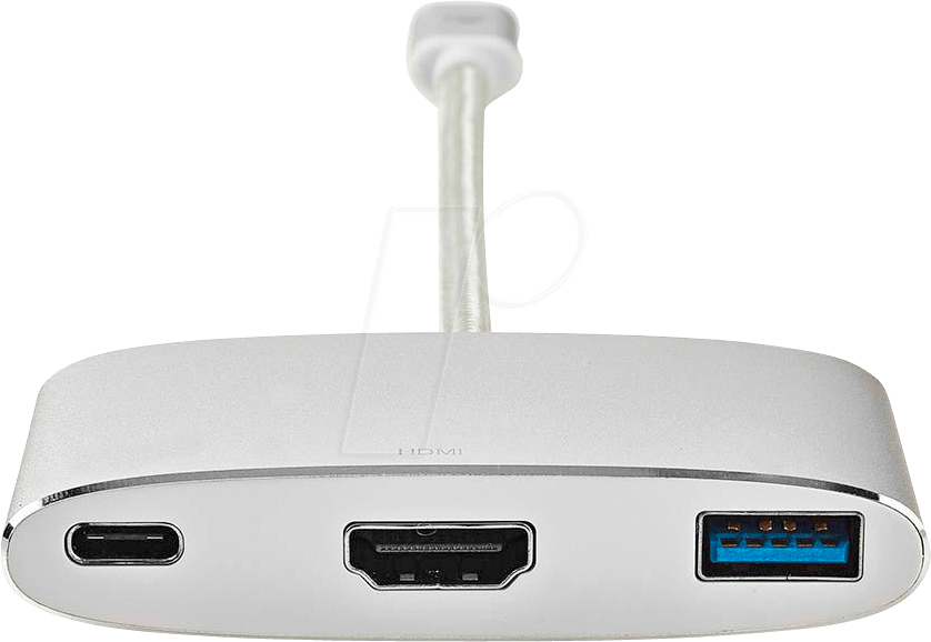 N CCTB64765AL02 - USB-Multi-Adapterkabel Stecker Typ C> USB-A HDMI Type-C 0 (CCTB64765AL02)