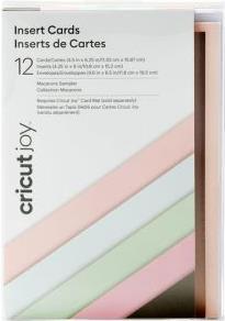Cricut Insert Cards - Macarons Sampler Standard-Grußkarte 12 Stück(e) (2008797)