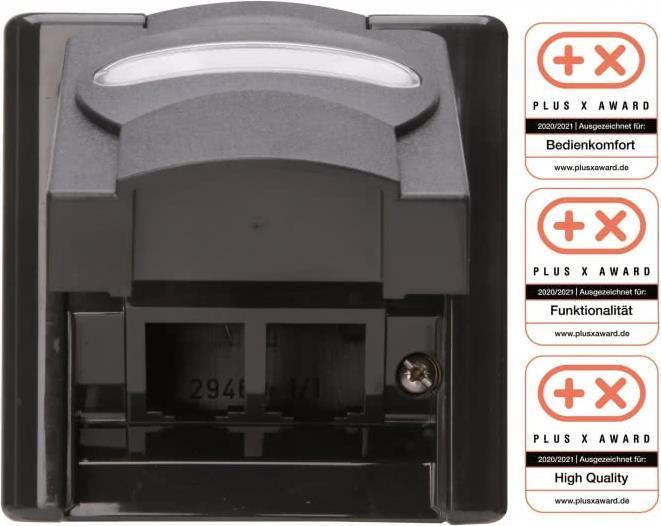 Feuchtraum Leergehäuse AP BlueElectric anthrazit (109915001)