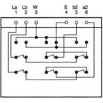S/CONN maximum connectivity Telefon-Anschlußdose TAE NFF, 1 Amtsleitung, reinweiß-RAL9010, Aufputz (74060W)
