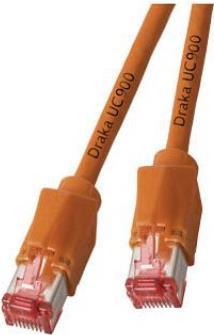 EFB-Elektronik RJ45 Patchkabel Cat.6A S/FTP LSZH Draka UC900 TM21 orange 25m Hersteller: EFB Elektronik (K8056.25)