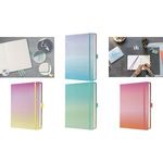 SIGEL Notizbuch JOLIE Bullet A5+ punktraster, pink/rosa/orange Hardcover 200 Seiten (JB103)