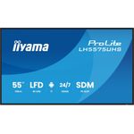 Iiyama ProLite LH5575UHS-B2AG 55" 4K UHD IPS Digital Signage Display 500 cd/m²