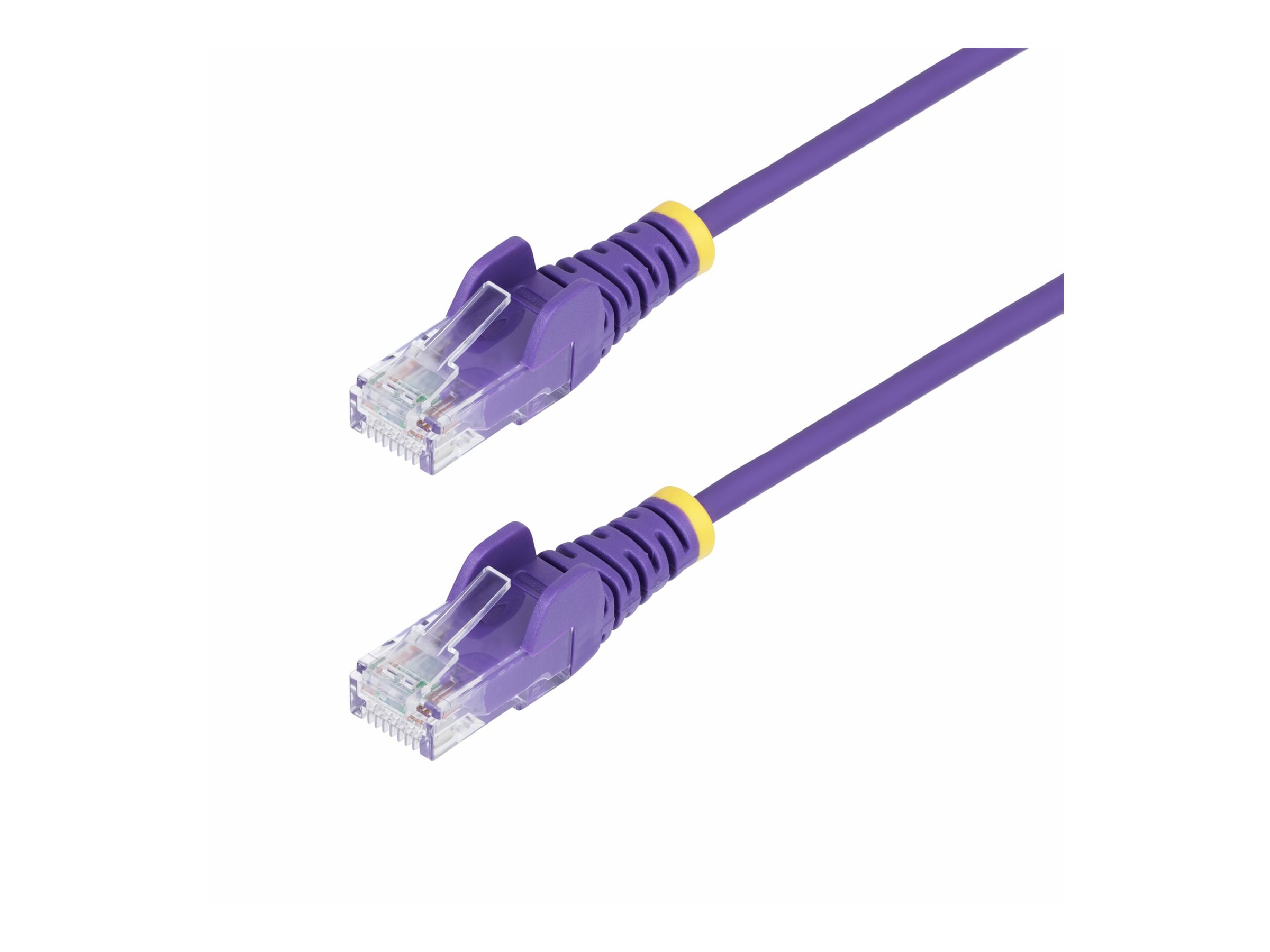 StarTech.com 3 m Slim CAT6 Ethernet-Kabel LSZH UTP 28 AWG RJ-45 Snagless Lila
