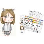 COPIC Ciao Mellow Palette Starter Layoutmarker-Set farbsortiert 1,0 + 6,0 mm, 1 Set (220750212)