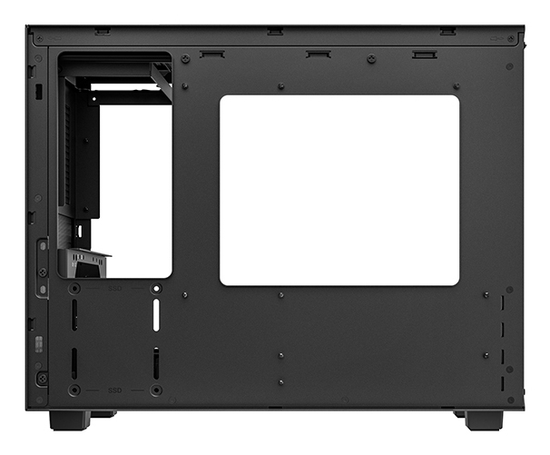 DeepCool CH160 PLUS SFF PC-Gehäuse Micro-ATX Mini-ITX Tempered Glass Schwarz