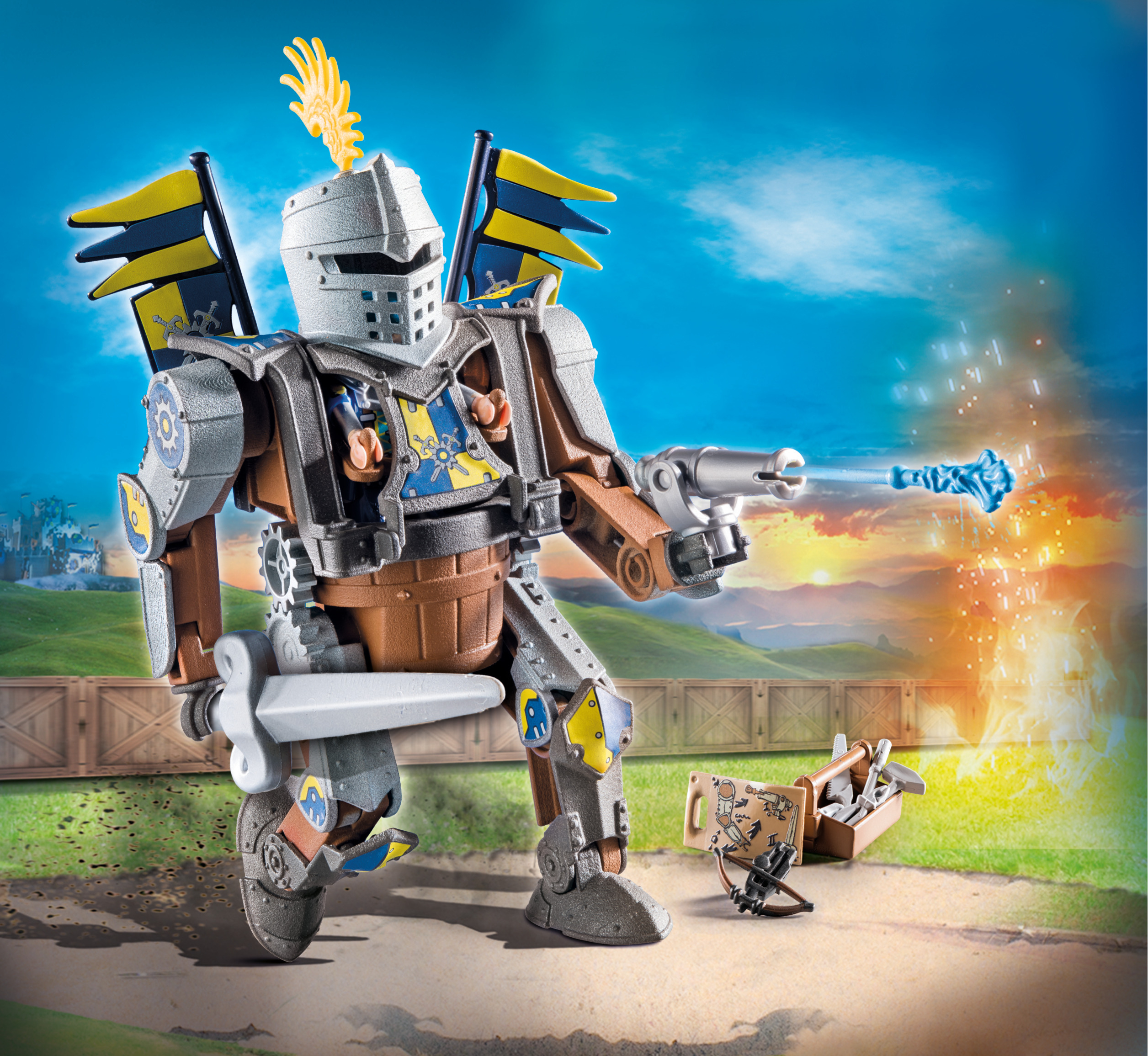 Playmobil Novelmore Kampfroboter Mehrfarbig