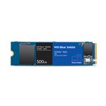 WD Blue SN550 NVMe SSD WDS500G2B0C - SSD - 500 GB - intern - M.2 2280 - PCI Express 3.0 x4 (NVMe)