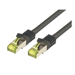 M-CAB CAT 7 S-FTP Patchkabel 3 m Schwarz