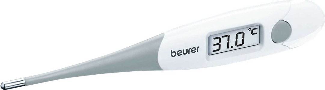 Beurer FT15/1 Kontakt-Thermometer Grau, Weiß Unterarm Tasten (79410)