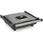 Tristar GR-2858 Elektro Kontaktgrill Antihaftbeschichtung, Kontrollleuchte Schwarz, Silber (GR-2858)