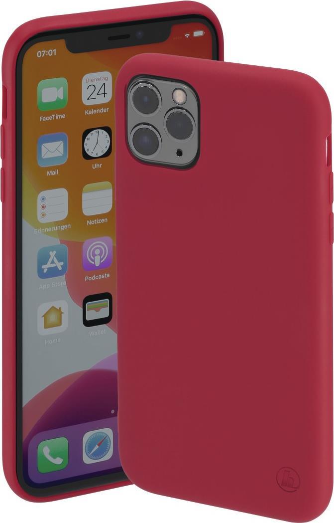 Hama Finest Feel - Hintere Abdeckung für Mobiltelefon - Gummi, Thermoplastisches Polyurethan (TPU) - Rot (00195330)