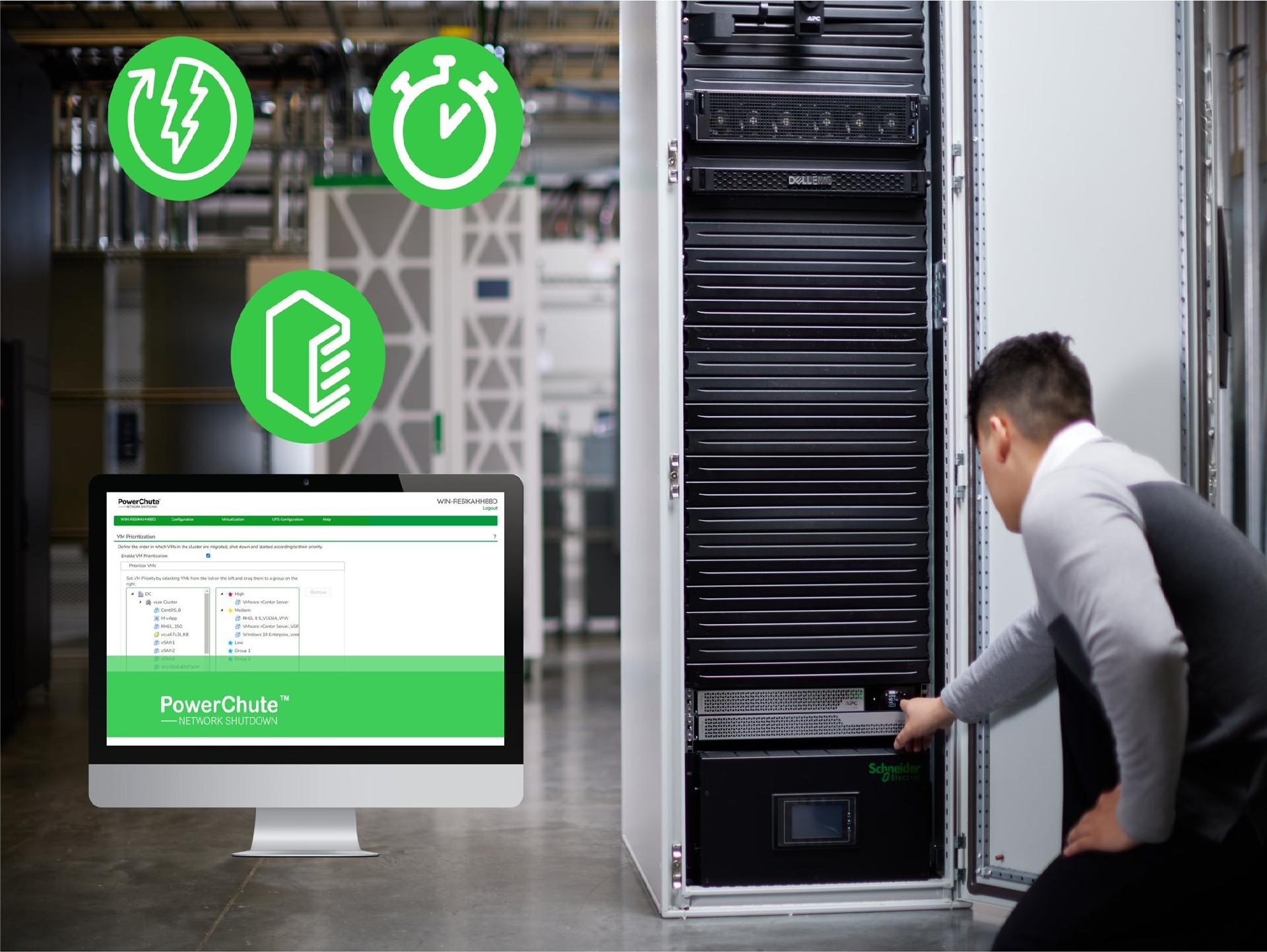 APC PowerChute Network Shutdown v5 Abonnement-Lizenz 1 Jahr für Dell EMC VxRail