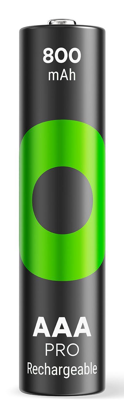 GP Batteries ReCyko Pro AAA NiMH Akku 800 mAh 1.2 V 4 Stück