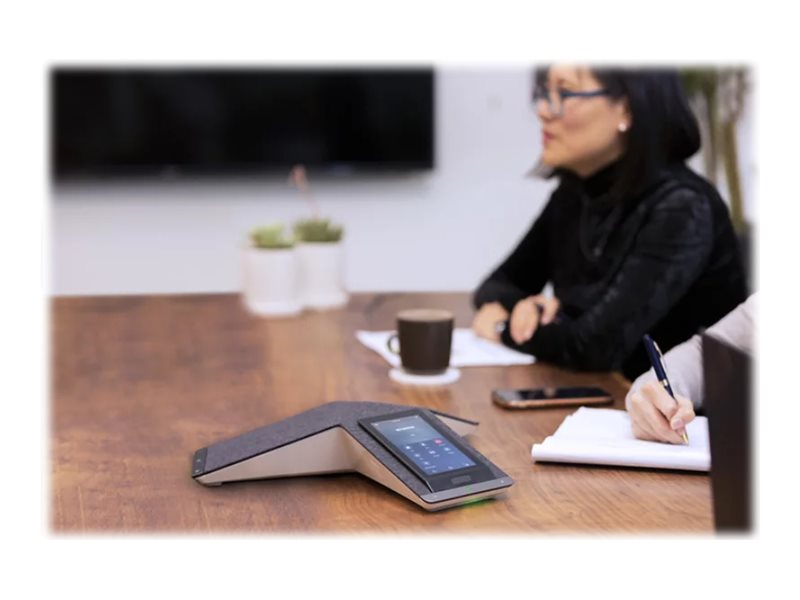 Poly Trio C60 for Microsoft Teams/Skype for Business VoIP-Konferenztelefon Schwarz, Grau