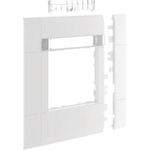 Hager Rahmenblende modular GR1202A9016BRH/A/S ZS OT120 Bfeld verkehrsw. (GR1202A9016)