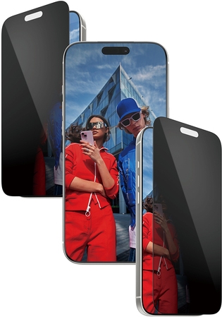PanzerGlass 2-Way Privacy Screen Protector iPhone 17 Pro Max Ultra-Wide Fit (PG75492)