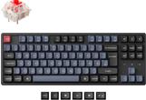 Keychron K8 Pro schwarz/blau DE-Layout Gateron G Red Hot-Swap Aluminiumrahmen RGB (K8P-J1P-DE)