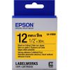 Epson LabelWorks LK-4YBW - Etikettenband - Schwarz auf Gelb - Rolle (1,2 cm x 9 m) 1 Rolle(n) - für LabelWorks LW-1000P, LW-300L, LW-400, LW-400L, LW-400VP, LW-600P, LW-700, LW-900P (C53S654014)